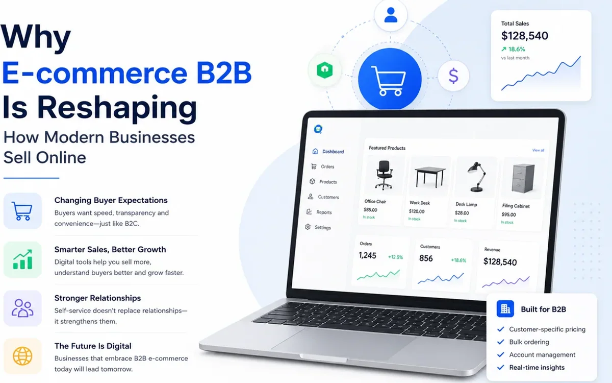Why E-commerce B2B Is Reshaping How Modern Businesses Sell Online