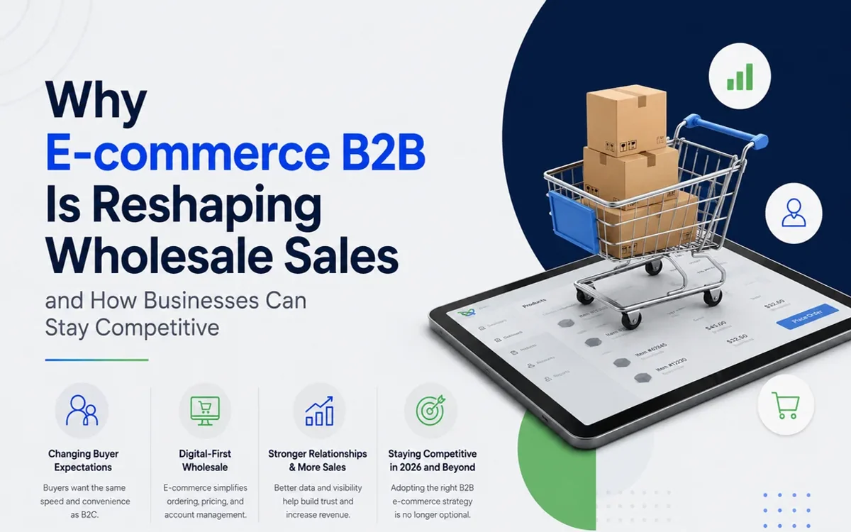 Why E-commerce B2B Is Reshaping Wholesale Sales and How Businesses Can Stay Competitive