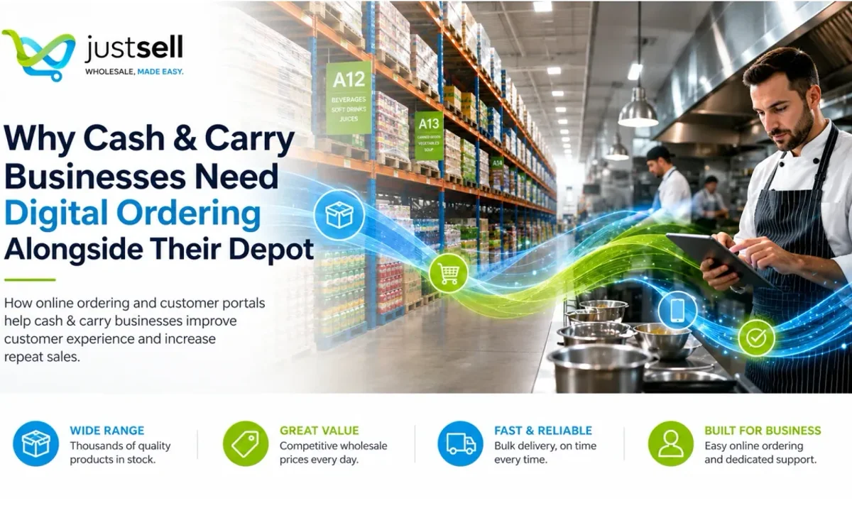 Why Cash & Carry Businesses Need Digital Ordering Alongside Their Depot