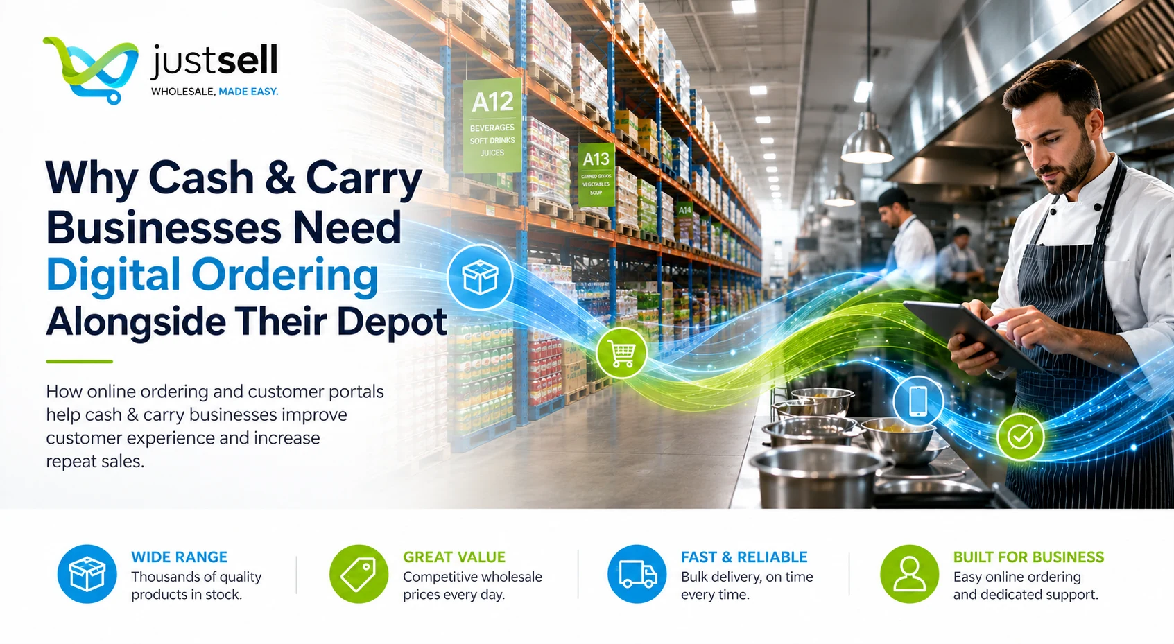 Why Cash & Carry Businesses Need Digital Ordering Alongside Their Depot