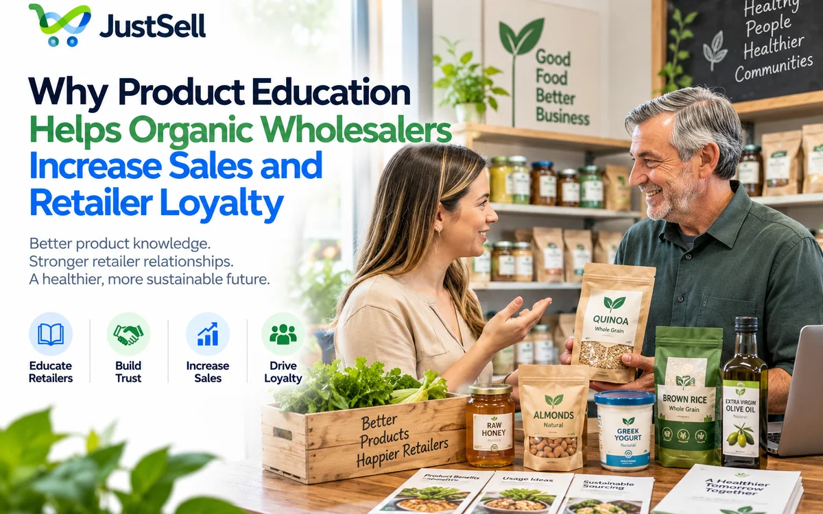 Why Product Education Helps Organic Wholesalers Increase Sales and Retailer Loyalty