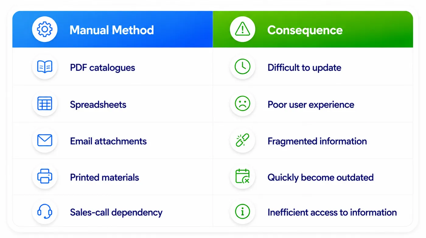 Why Traditional Catalogues Create Friction
