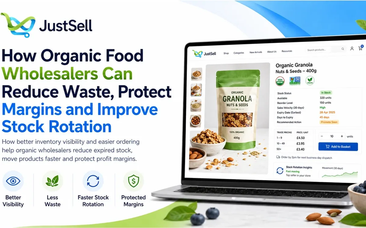 How Organic Food Wholesalers Can Reduce Waste, Protect Margins and Improve Stock Rotation