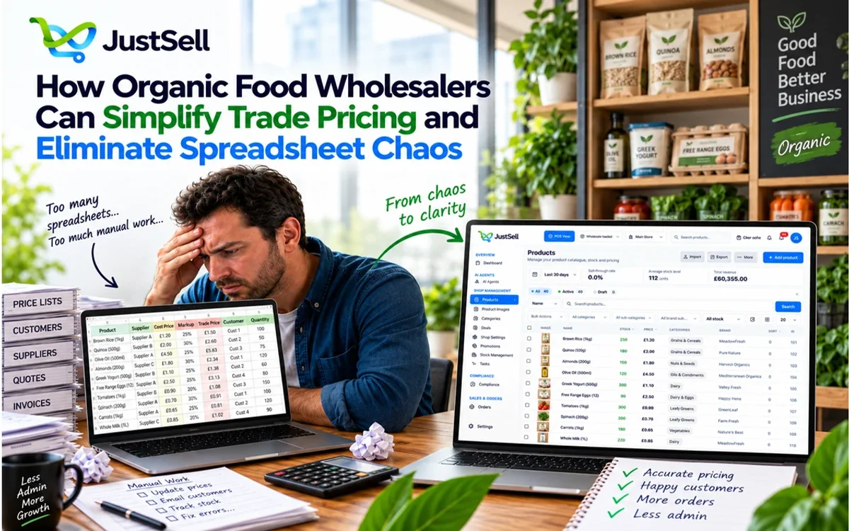 How Organic Food Wholesalers Can Simplify Trade Pricing and Eliminate Spreadsheet Chaos