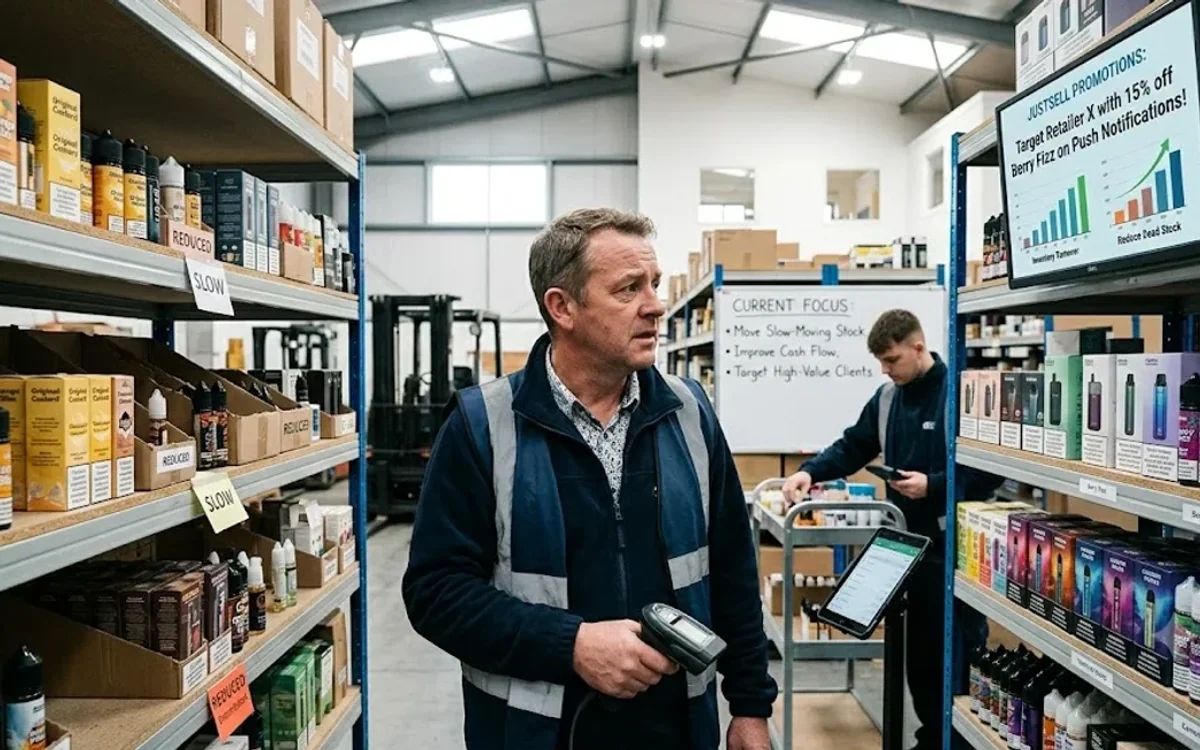 The Vape Wholesaler's Guide to Reducing Dead Stock and Improving Inventory Turnover