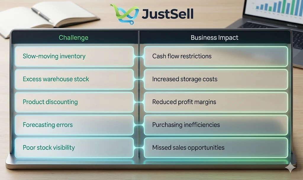 Five stock problems and their business impact, from cash flow restrictions to missed sales opportunities