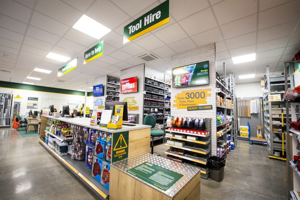 Builders Merchant Trade Counter