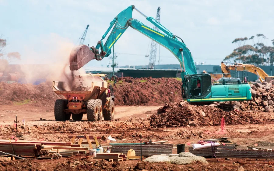 Plant hire, Trucks, loaders, forklifts, and heavy equipment