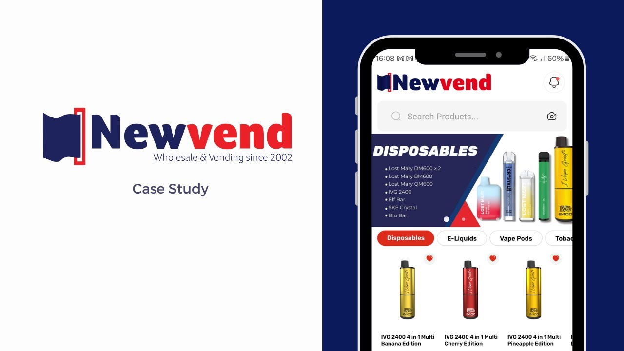 Newvend and JustSell customer success story film
